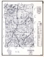 Washburn County, Wisconsin State Atlas 1956 Highway Maps